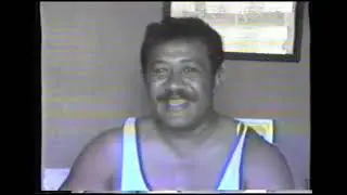 Uncle Tevita Kailomani and Temaleti Kupu Kailomani - Utulei Vava'u, Tonga 1987