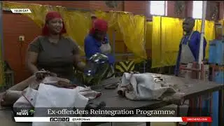 Reintegration programme sees former offenders receiving training