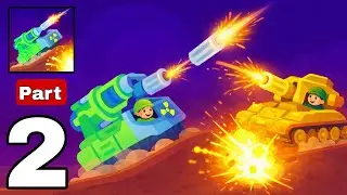 Tank Star: Gameplay Walkthrough Part 2 - Strategies to unlock and upgrade tanks faster (Android/iOS)