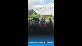 Aksi Cepat Bupati Musi Banyuasin M. Toha dan Walpri Bantu Korban Kecelakaan di Jalan Bandara SMB II