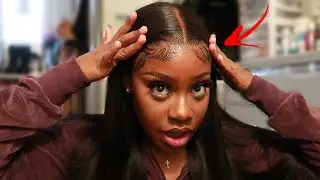 *detailed* WATCH ME MELT THIS LACE WIG! 😍 | Hurela Hair