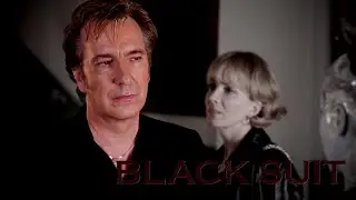 【AlanRickman】Black Suit | Blow Dry