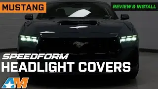 2024-2026 Mustang SpeedForm Headlight Covers Review & Install