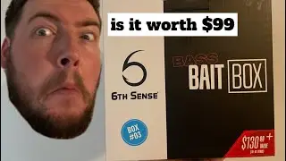 6th Sense Bass Bait box unboxing box #03