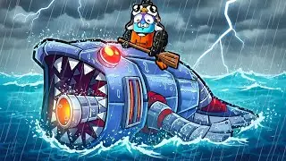 50 DAYS on a RAFT NEW UPDATE! (New Monsters)