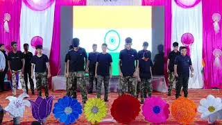 ''Salute to Our Brave Soldiers'' By 8th class students|LULU ENGLISH MEDIUM SCHOOL DANDIKOPPA DHARWAD
