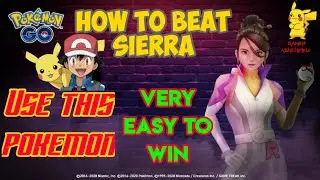 how to beat team Rocket leader sierra in Pok&eacute;mon Go|GamerAshChinku|Pok&eacute;mon Go|shadow carvanha team|