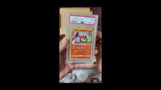 akhirnya kartu pokemon charizard prerelease datang juga...