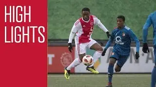 Highlights Ajax O16 - Feyenoord  O16