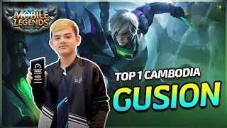 GUSION - ATEV Top 1 Cambodia | Very Fast Kill - Impunity Legends ~ Mobile Legends