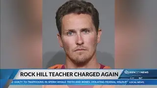 Rock Hill Schools teacher and track coach arrested again on secret peeping charges