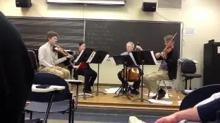 Ciompi Quartet playing Aria and Variation in c minor