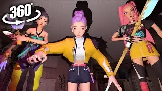 Huntrix - Your House in 360&deg; Video | VR / 4K | KPop Demon Hunters