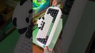 Unboxing the Yunzii C68 🐼 Panda Keyboard 🍃 #desk #tech #setup #mechanicalkeyboard #gamingsetup #pc