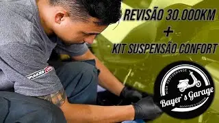 KIT SUSPENS&Atilde;O CONFORT + REVIS&Atilde;O 30.000 KM Na Bayer's Garage