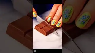 Satisfying Chocolate Bar Cut | Sharp Knife, Soft Snap 🍫✨
