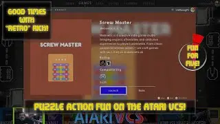 Atari VCS - Screw Master - Fun For Five! Good Times With Retro Rich Ep. 566