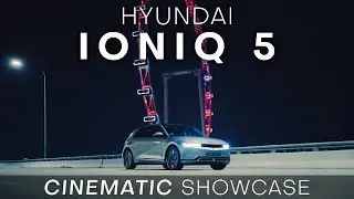 How does the HYUNDAI IONIQ 5 look at night? | CINEMATIC SHOWCASE