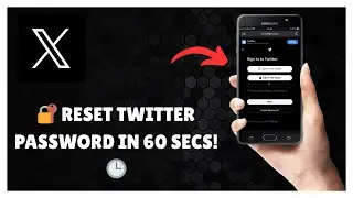 How to CHANGE TWITTER PASSWORD (FULL TUTORIAL)