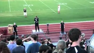 SMMHS Drum Majors directing something