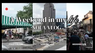 New Orleans Vlog | Weekend in NOLA | Oysters, Wedding, Bourbon St. & More!