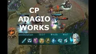 CP ADAGIO WORKS! Vainglory 5v5
