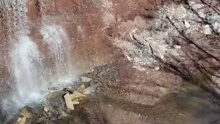 Cowley County Fishing Lake Waterfall