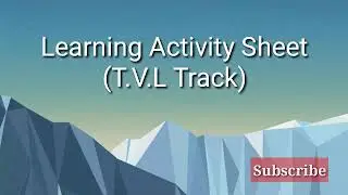 How to Make Learning Activity Sheet (LAS)