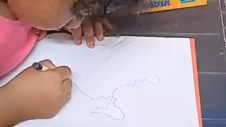 మా పాప గీసిన జాతీయ చిహ్నం | Kids Drawing | State Level Winner | Satyameva Jayate