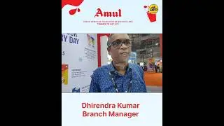 Amul at IHFF 2025 | Dhirendra Kumar Showcases New Launches & Product Range
