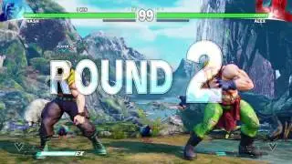 Street Fighter V: EmSixTeen (Nash) vs. realquaid69 (Alex) [FIGHT NIGHT 1]