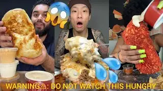 WARNING⚠️: DO NOT WATCH THIS CHIPOTLE BURRITOS HUNGRY AT 2AM 🤯