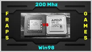 [FRAPS] Intel Pentium MMX 200Mhz vs AMD K6 200Mhz