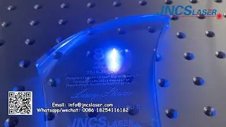 5w 10w UV Laser Marking Machine for Personalized Crystal Awards, Glass Trophies marking