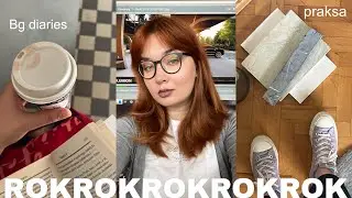 zavr&scaron;etak prakse, kennys book haul & magije junskog roka | PRODUKTIVAN VLOG ✨