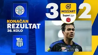 Mozzart Bet Super liga 2024/25 - 36.Kolo: TSC – OFK BEOGRAD 3:2 (2:2)