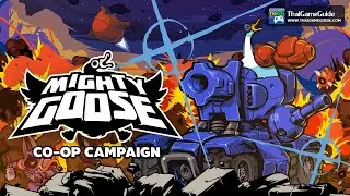 Mighty Goose  [Local Co-op Share Screen] : Co-op Campaign ~ Unlock All Companions (Full Run)