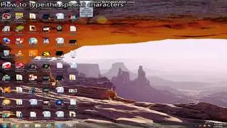 How to type special symbols