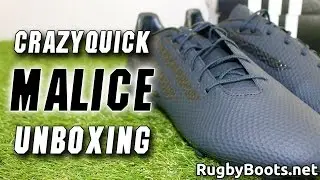 unboxing adidas CrazyQuick Malice Rugby Boots - World Cup All Blacks Edition