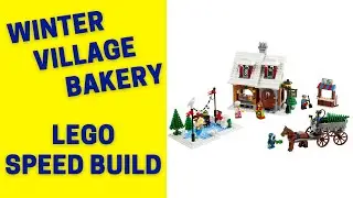LEGO Winter Village Bakery Speed Build - Set #10216