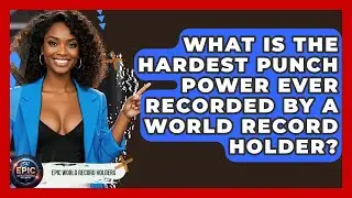 What Is the Hardest Punch Power Ever Recorded by a World Record Holder? - Epic World Record Holders