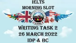 26 March 2022 IELTS / Writing Task 2 / Academic / Morning Slot / Exam Review / INDIA