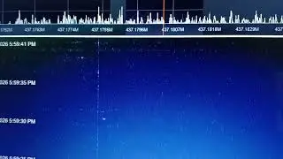 Cubesat Silver Sat SSDV transmissions. Dopplered from 437.180 to 437.177 MHz, definitely in orbit