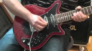 Harley Benton BM-70  Red Special Tribute