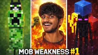 Har minecraft mob ka secret weakness part 1 #minecraft #viralgaming