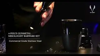 Gunmetal Mixologist Barware Set by Viski&reg;