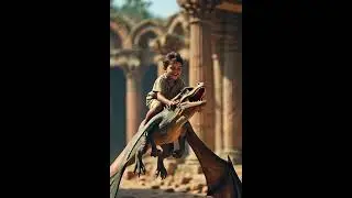 Small rider. Legendary flight. 🐉✨#6secondvideo #viralvideochallenge #shortsreels #microvideo