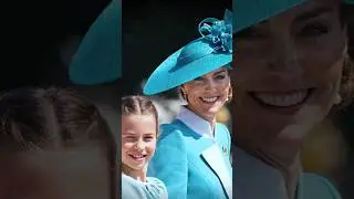Princess Catherine sneezing 🤧 a couple times during the Trooping the Colour 2025.