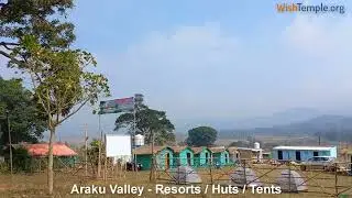 #9 Araku Valley Resorts Huts Tents - camping tents camp fires tribal dance - Trip to Andhra Kashmir