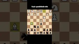 Qaralar 7 gedişə &uuml;st&uuml;nl&uuml;k əldə edir #şahmat #chess #lichess #queensgambit